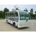 23 seats electric sight seeing shuttle bus used in park